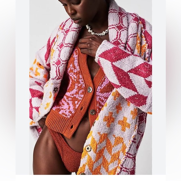 Free People Bright Optimistic Cardi - Picture 2 of 8